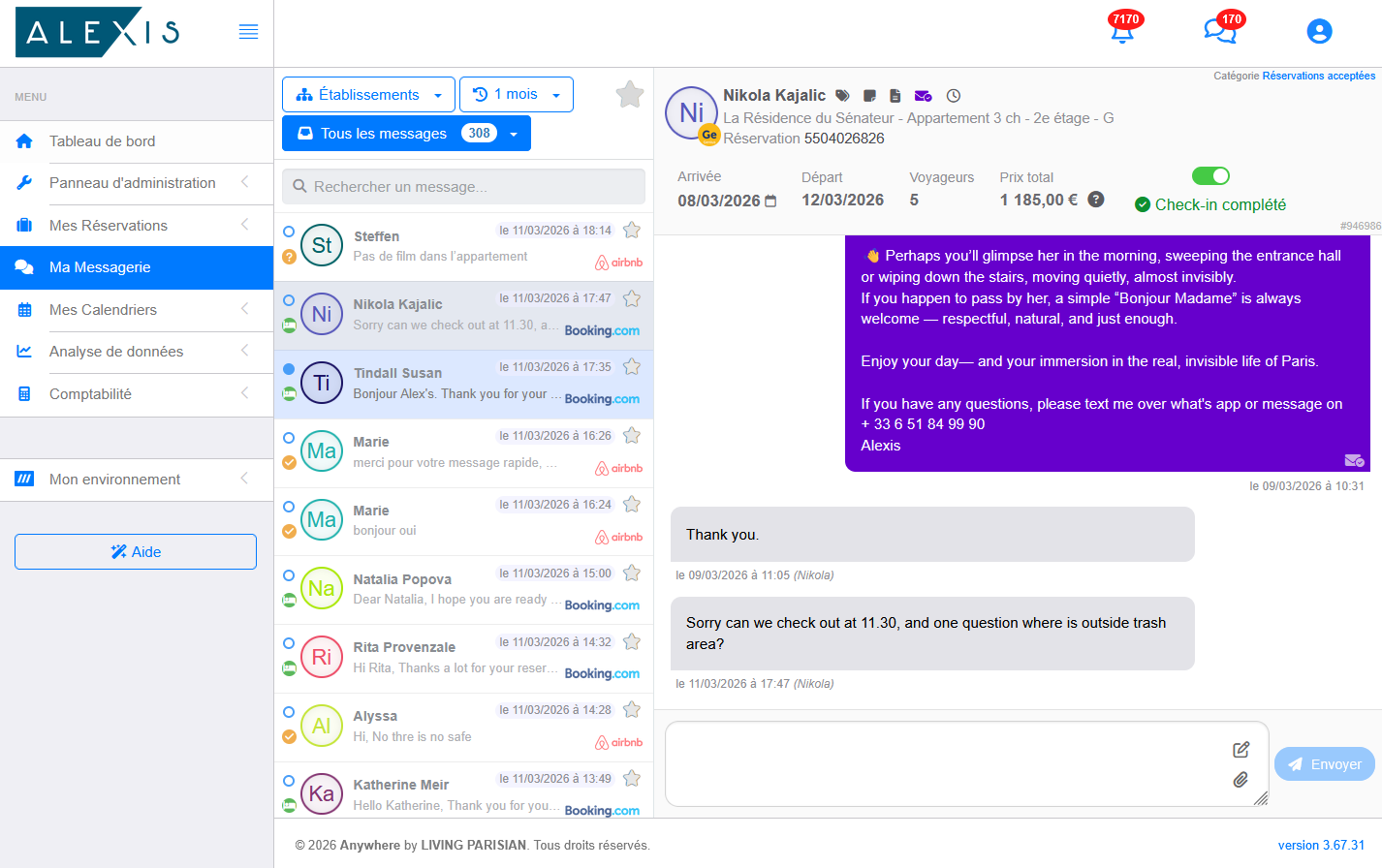Messagerie unifiée + IA