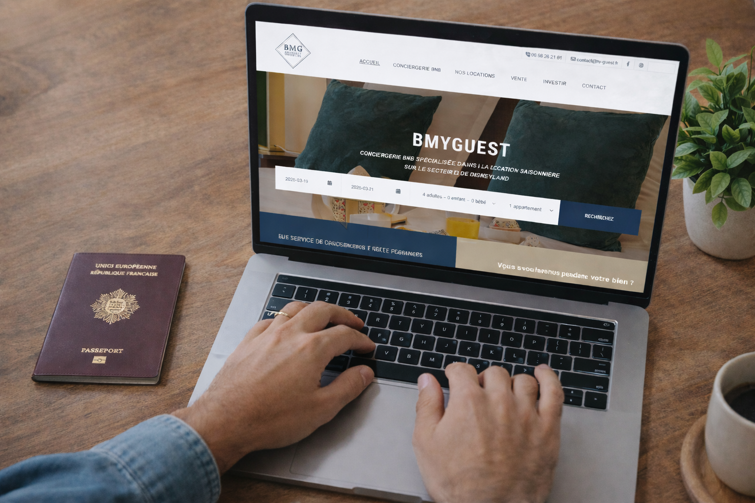 Site de réservation directe Anytime